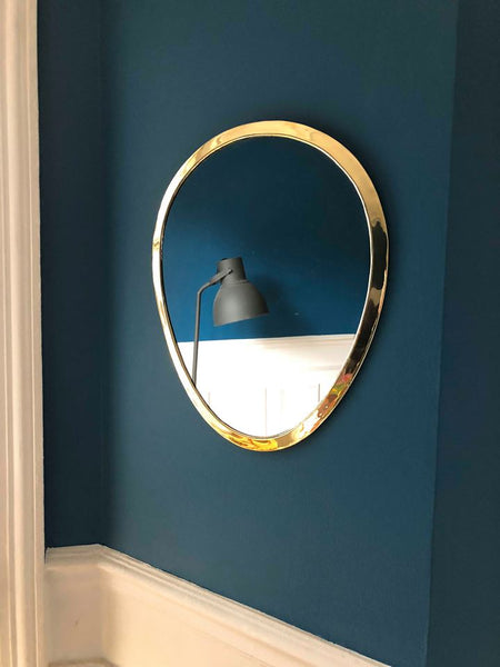 Miroir Ovoli en laiton - BELDY