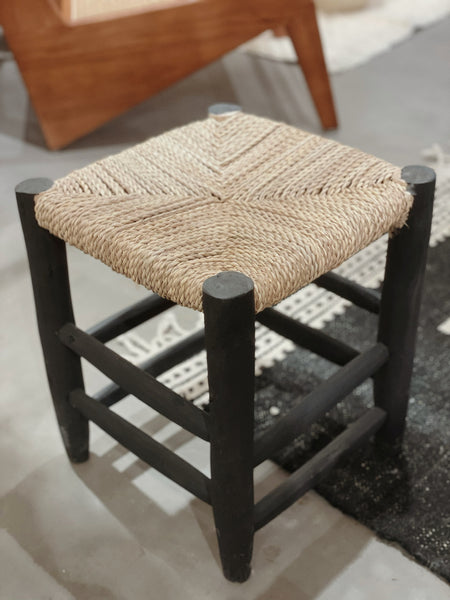 Tabouret berbère osier