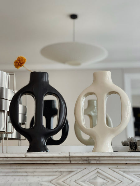 Vase CLEO noir