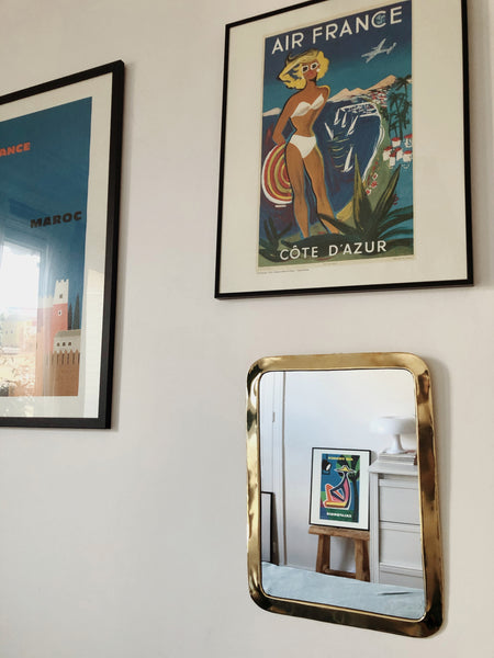 Miroir Loni en laiton - BELDY