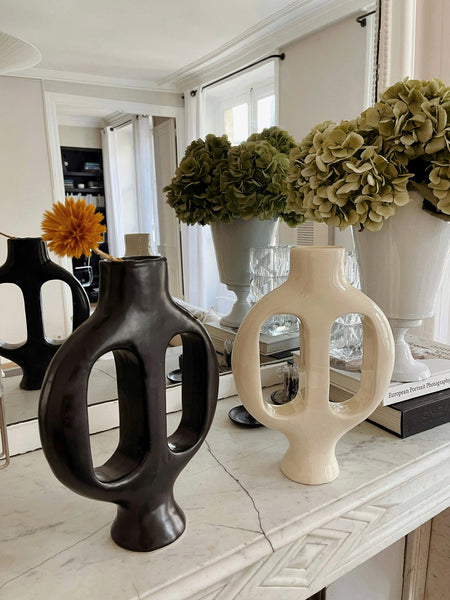 Vase CLEO noir